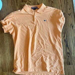 Size Medium Vineyard Vines polo orange. 100% cotton. Good used condition.